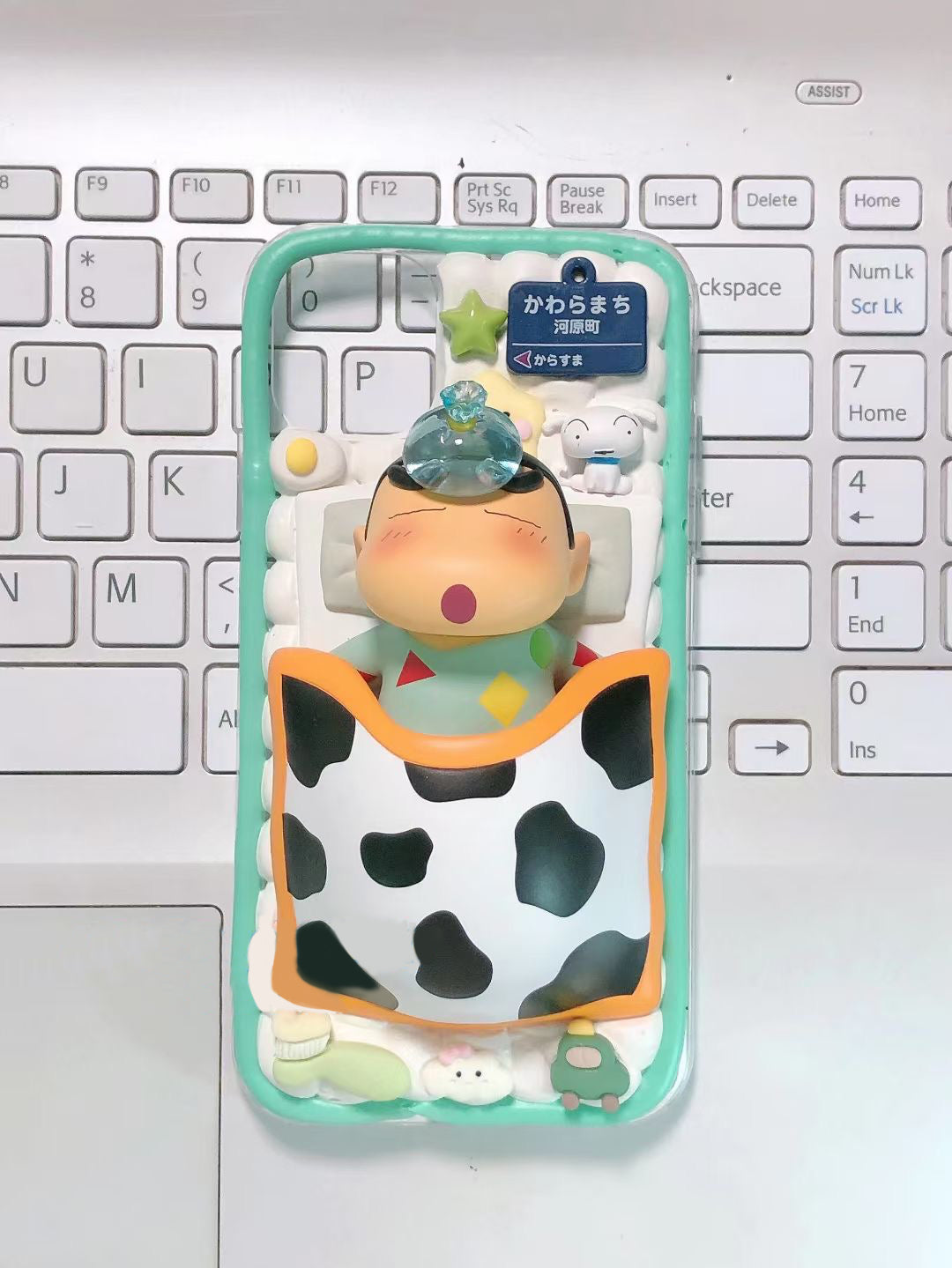 Crayon Shin-chan | DIY Decoden Handmade Custom Cream Phone Case