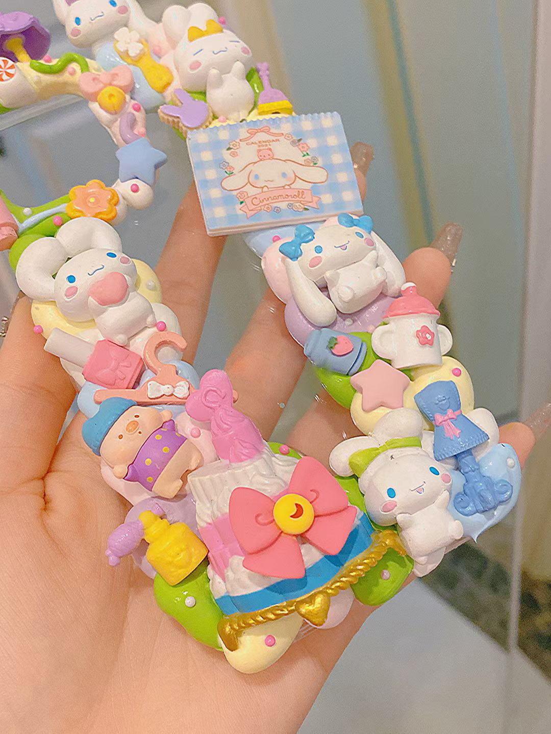 Cinnamoroll  DIY Decoden Handmade Custom Cream Phone Case for iPhone –  jellydecoden