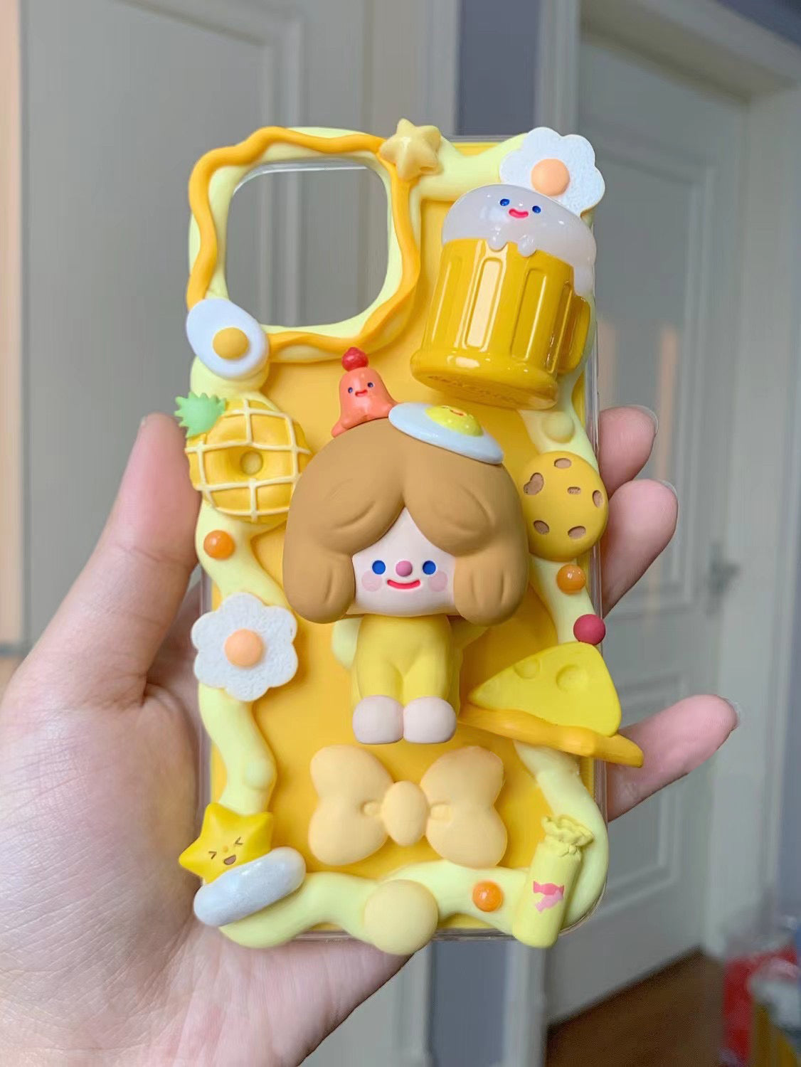 Rico  DIY Decoden Handmade Custom Cream Phone Case for iPhone Samsung –  jellydecoden