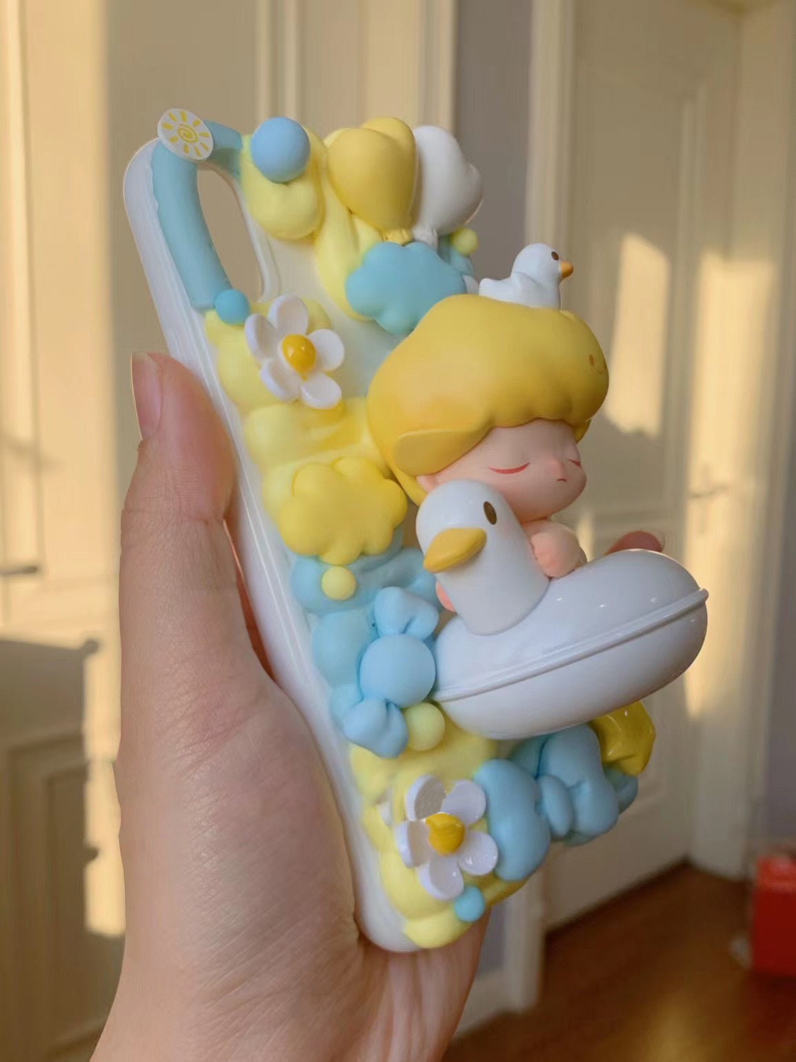Cinnamoroll  Sanrio DIY Decoden Handmade Custom Cream Phone Case