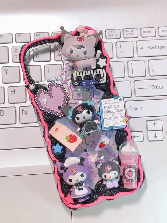 Distinctive Style DIY Decoden Handmade Custom Drop Glue Phone Case –  fairiesdeco.shop