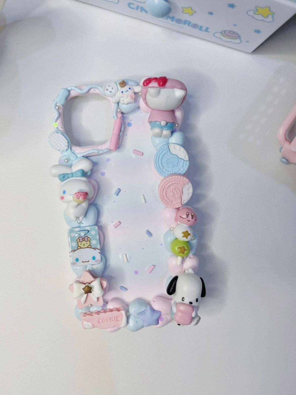 Disney  DIY Decoden Handmade Custom Cream Phone Case for iPhone Samsu –  jellydecoden