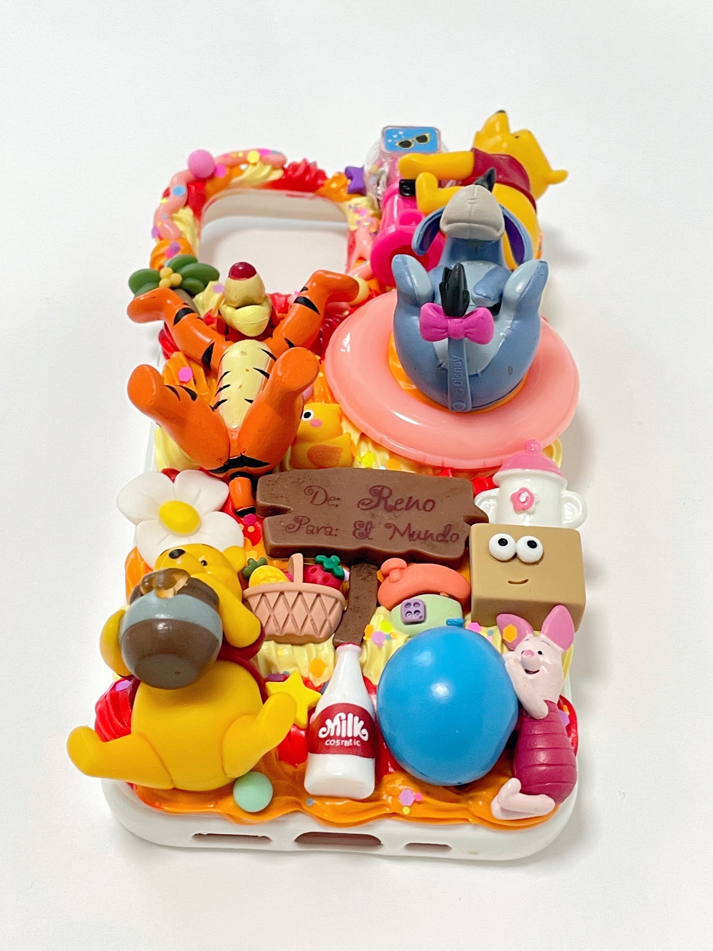 Disney | DIY Decoden Handmade Custom Cream Phone Case for iPhone Samsung | Phone Cover Accessories