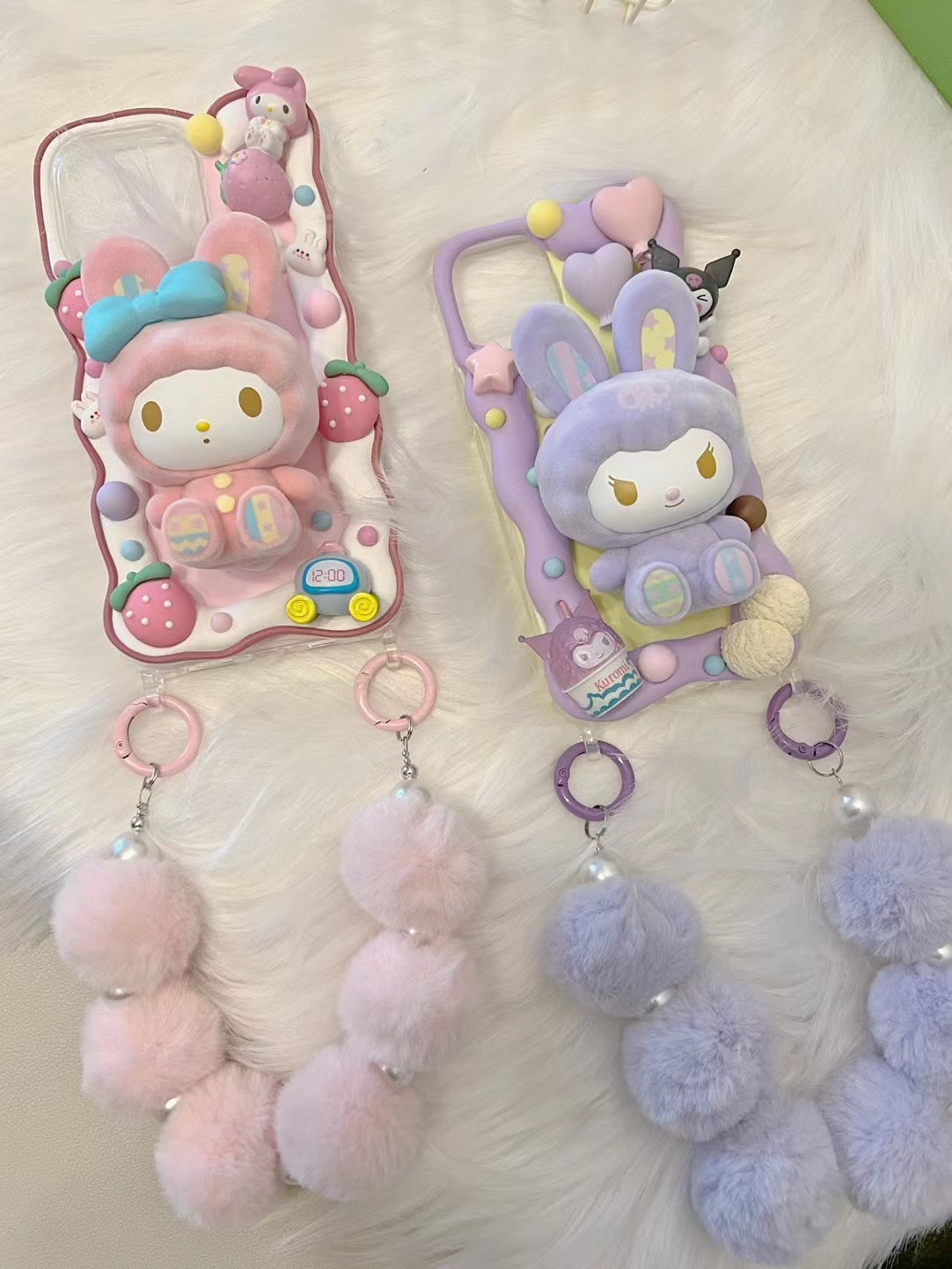 Sanrio | DIY Decoden Handmade Custom Cream Phone Case for iPhone Samsung | Phone Cover Accessories