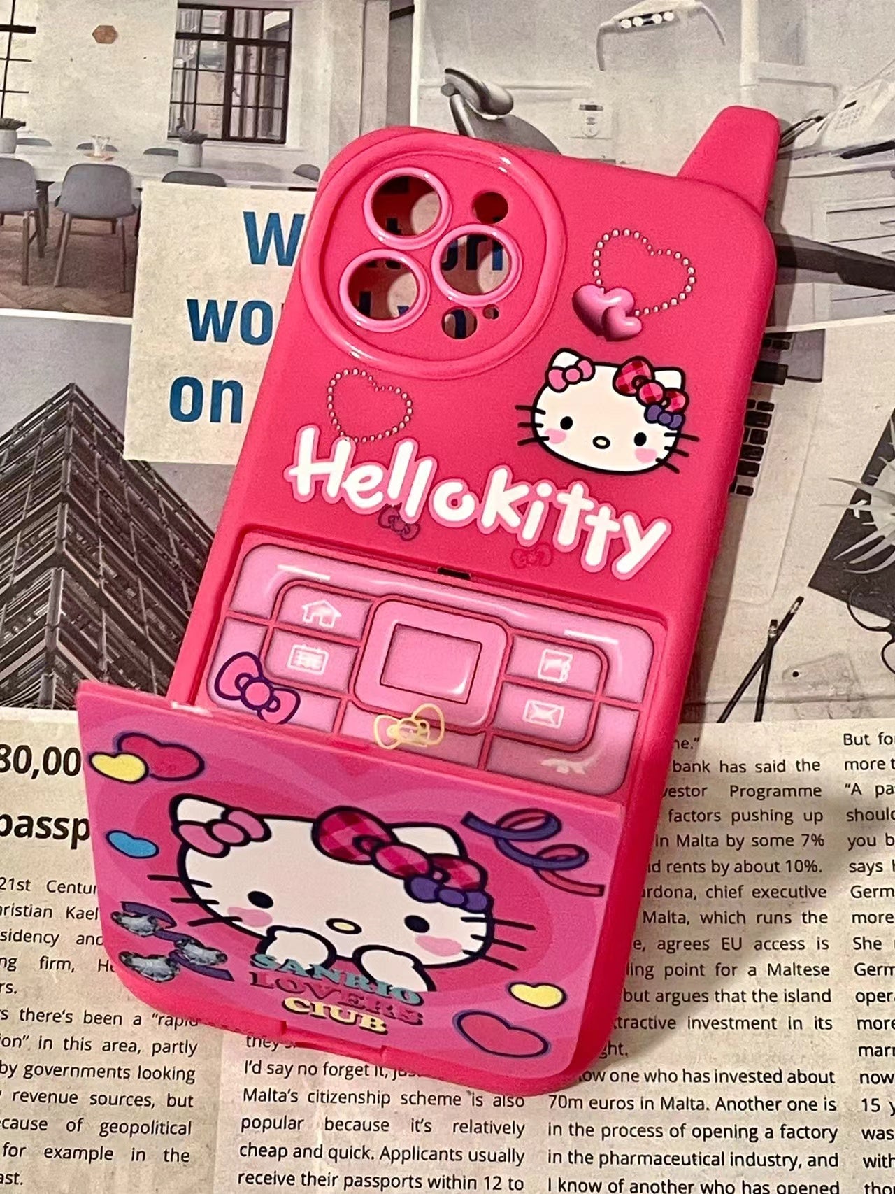 Retro cartoon phone case (with mirror)｜ Only iphone model